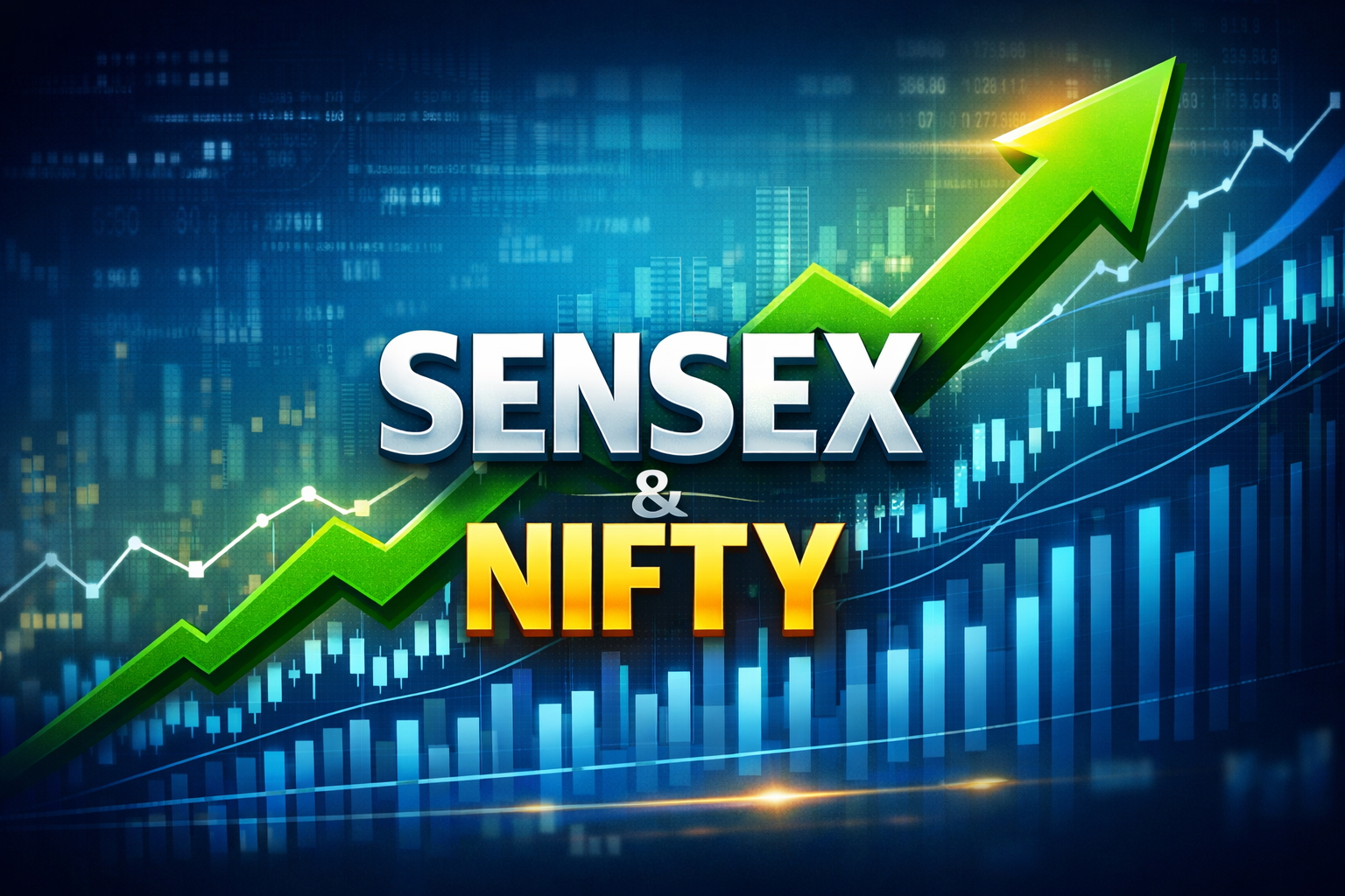 Sensex–Nifty में लगातार तीसरी तेजी: क्या बाजार नई ऊंचाई की तैयारी में?