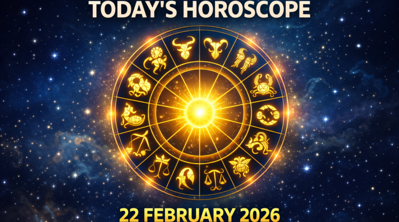Today Horoscope 22 February 2026 Panchgrahi Yog Rashifal